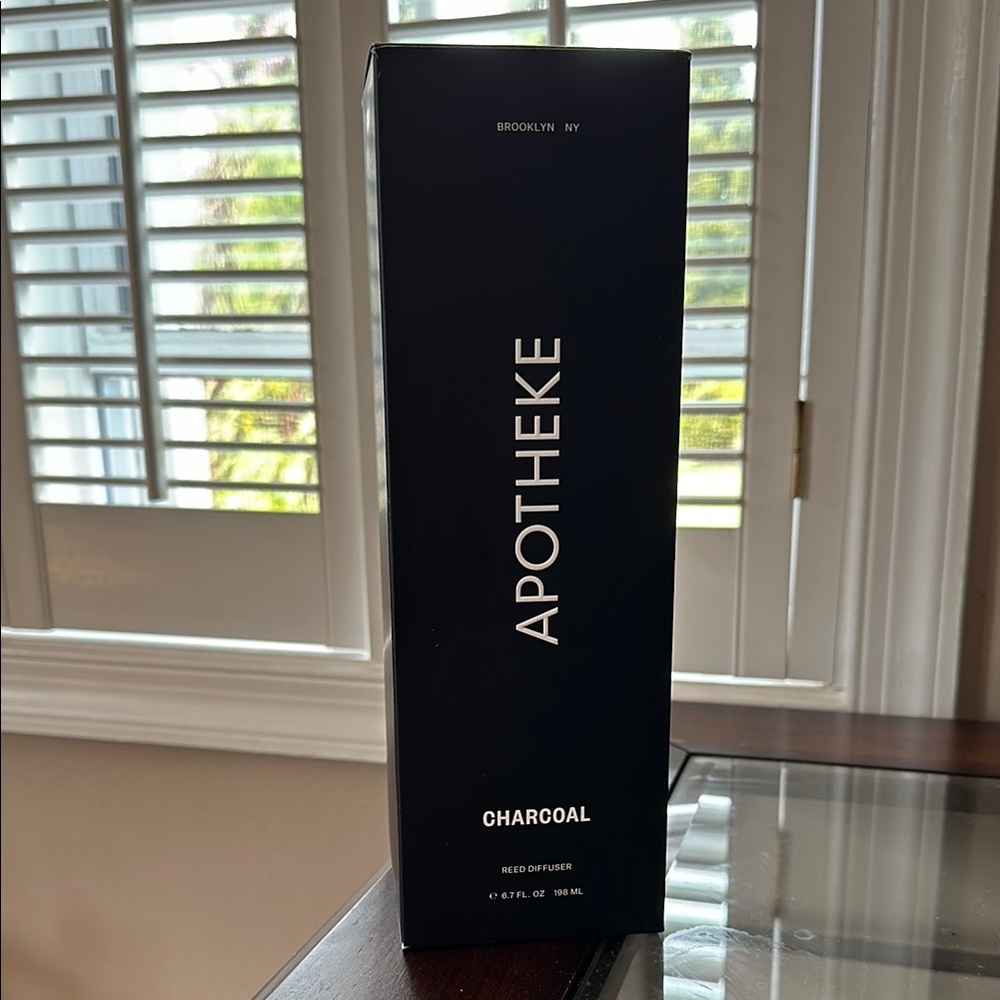Apotheke Charcoal Reed Diffuser